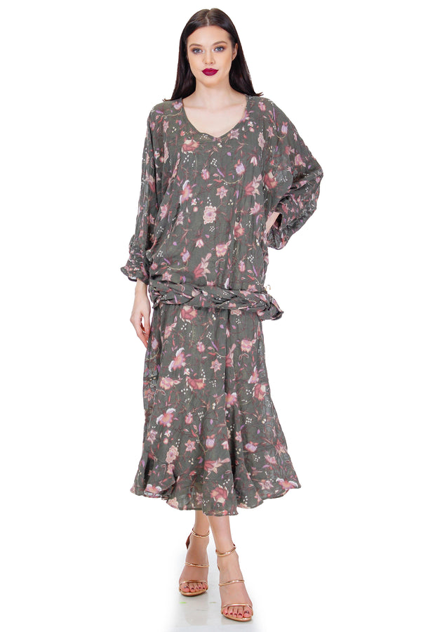 Rochie voal de lana cu aplicatii  Liza Panait Liza Panait Online Boutique